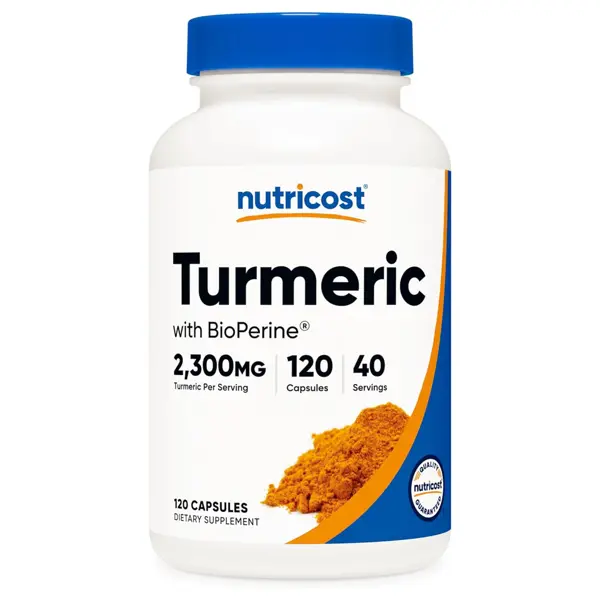 Nutricost Turmeric With Bioperine 2300mg Capsules
